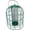 Green Jem Caged Peanut Wild Bird Feeder, Squirrel Proof, Holds