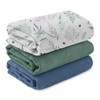 Muslin Swaddle Blankets for Newborn, 3 Pack Breathable Soft Receiving