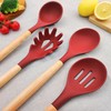 Kitchen Utensils Set 12 Pieces Nonstick Silicone Cooking Utensils Wood