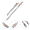 COHEALI 2pcs Agate Burnisher with Handle Jewelry Polishing Tool for