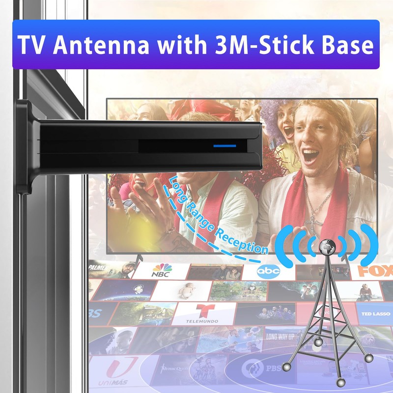 Digital Antenna for Smart TV Indoor, 2025 HD Antennas with