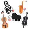 16 GB x 5 USB Flash Drive Notes/Piano/Saxophone/Violin/Cello, Memory Stick