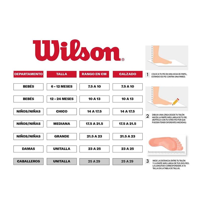 Wilson 10 Piezas Tin para Hombre, Color Blanco, Talla Única,