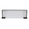 Floating Shelf Space Aluminum Acrylic Wall Mounted Decorative Storage Shelf