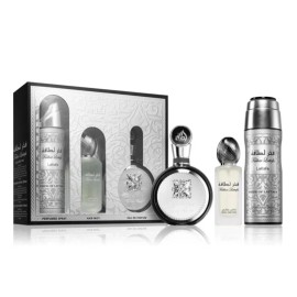 Lattafa Fakhar 3 Pcs Gift Set for Men (3.4 EDP+1.7 Hair Mist+6.7 Deo)  - New