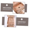 PACKOVE Hanging Toiletry Bag Portable Travel Cosmetic Organizer with Multiple