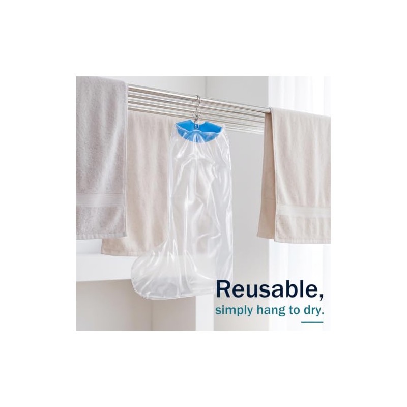 JJUNW 1 Pc Cast Covers for Shower Leg, Leg Protector