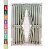 Better Home Ruffled Fabric Window Curtain Set, Mosaic - 2