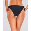 Holipick Black Bikini Bottoms for Women String Swim Bottom Adjustable
