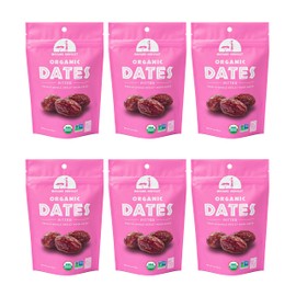Mavuno Harvest Direct Trade Organic Dried Fruit, Dates, 4 Ounce (Pack of 6)