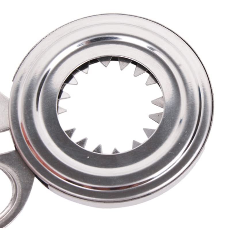 Acxico 2 pcs Kitchen Stainless Cooked Boiled Egg Cutter Scissors