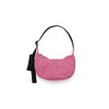 BAGGU Small Nylon Crescent Bag - Azalea Pink
