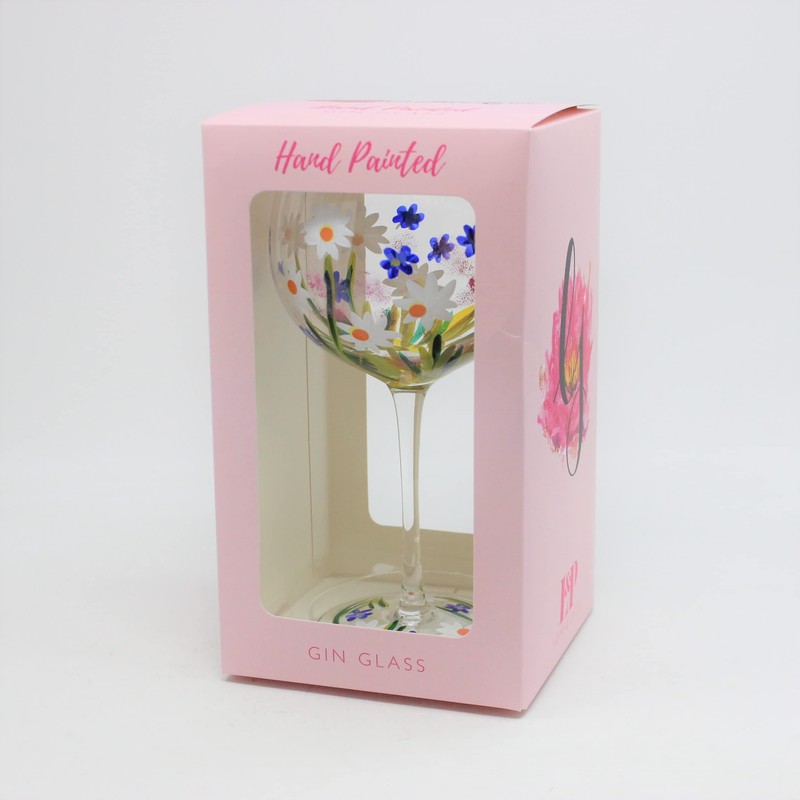 The Leonardo Collection LP46703 Hand Painted Gin Glass | Dainty