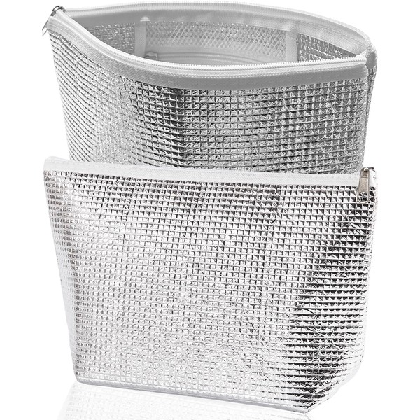 Insulated Bag, Mini Cooling Pouch, Small, Aluminum Inner Bag, Bento