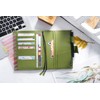 Moterm Leather Cover for Stalogy B6 - with Back Pocket,