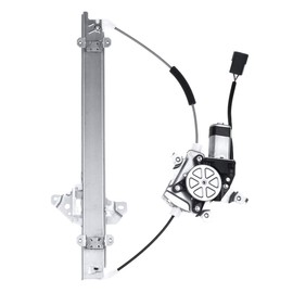 YHTAUTO Front Power Window Regulator Driver Side with 2-Pin Motor Assembly for Nissan Juke 2011-2017, Sport Utility