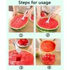 1PCS Watermelon Slicer Cutter, Stainless Steel Watermelon Fork Slicer, Watermelon