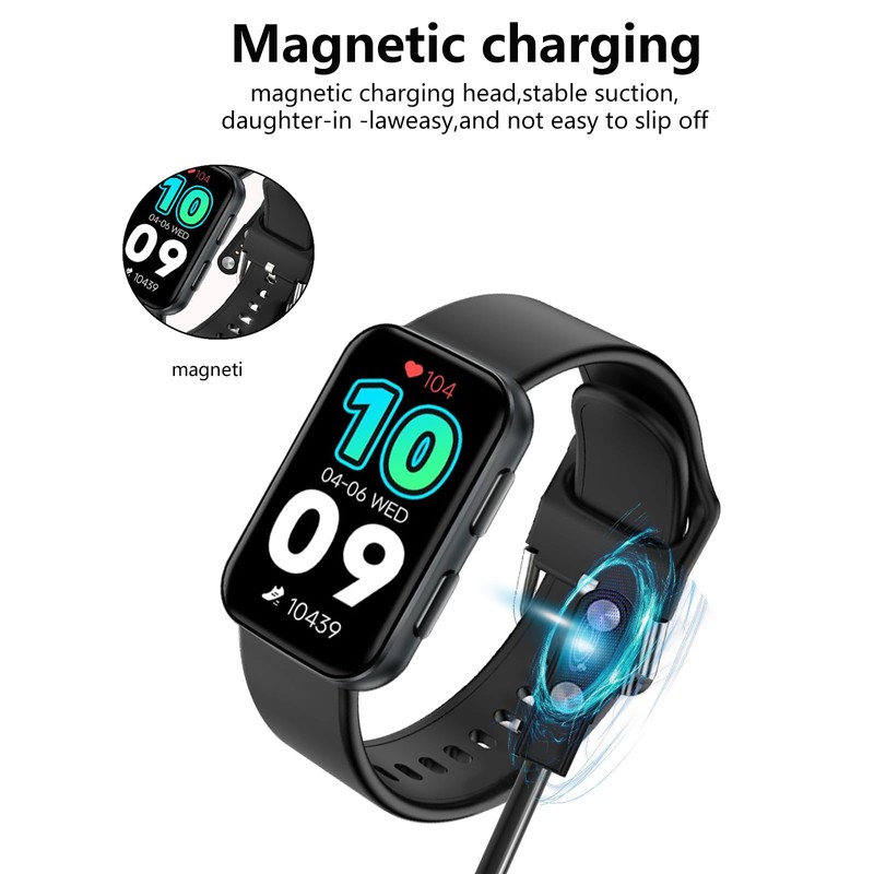 UYRUREL [2-Pack] for MorePro AIR2 Fitness Tracker Watch Magnetic USB