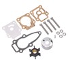 Qiilu 361‑87322‑0 Water Pump Repair Kit Impeller Rebuild Set Replacement