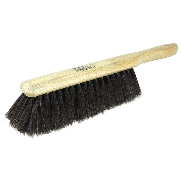 Weiler 44351 9" Brush Length, Horsehair Fill, Wood Block Counter Duster