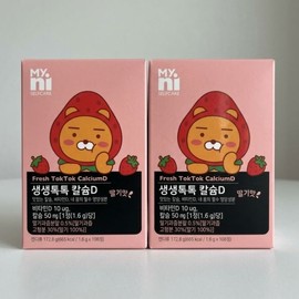 Myny Self Care Saengsaeng Tok Tok Calcium D 108 tablets 2 boxes / 마이니 셀프케어 생생톡톡 칼슘D 108정 2박스