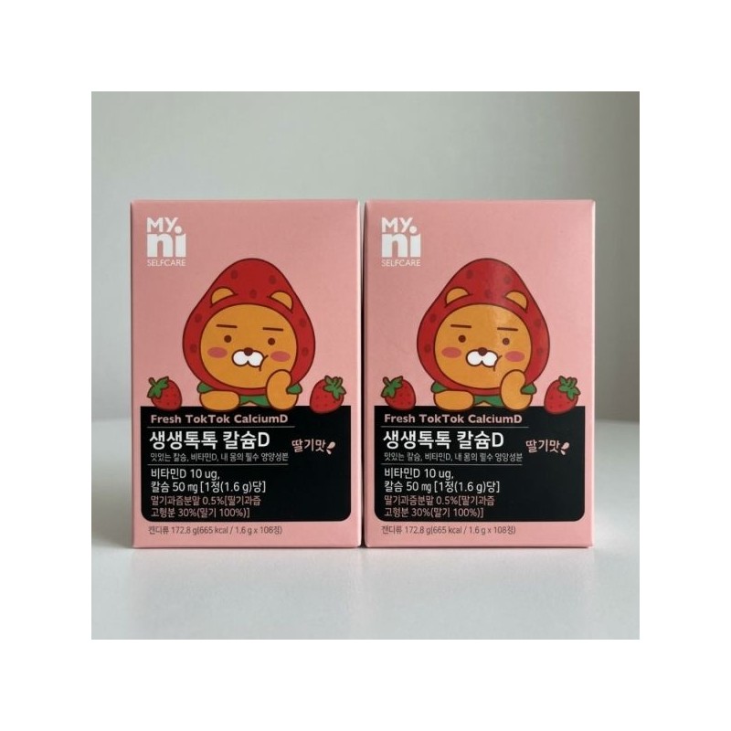 Myny Self Care Saengsaeng Tok Tok Calcium D 108 tablets