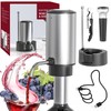 CIRCLE JOY Electric Wine Aerator Pourer Rechargeable One-touch Wine Decanter