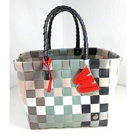 Witzgall Ice-Bag 5010/26/0 Grey Mint Rose Shopping Bag Office Bag Shopping Basket Basket