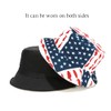 Taidor Bucket Hat Reversible Double-Side-Wear Stars & Stripes