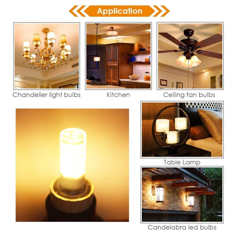 youbiao zhou e11 led Bulb 100w Equivalent dimmable,Warm White Pack