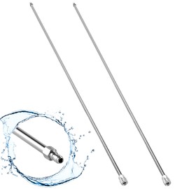 Selkie Long Pressure Washer Extension Wand, 2 Pack 60" Power Washer Extension Wand,Pressure Washer Lance,Stainless Steel Power Washer Extender Wands, 1/4” Quick Connect Fitting, 4000 PSI(120 Inch)