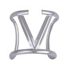 YTDYTD Metal V Cuff Bracelet Women - Hollow Bangle Punk
