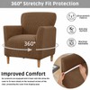 Niuoppy Armchair Covers Slipcovers Banquet, Stretch Sofa Arm Covers, Arm