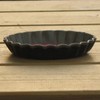 Shimotori Seisakusho D-030 Black Figure, Tart Shape, 3.1 inches (8