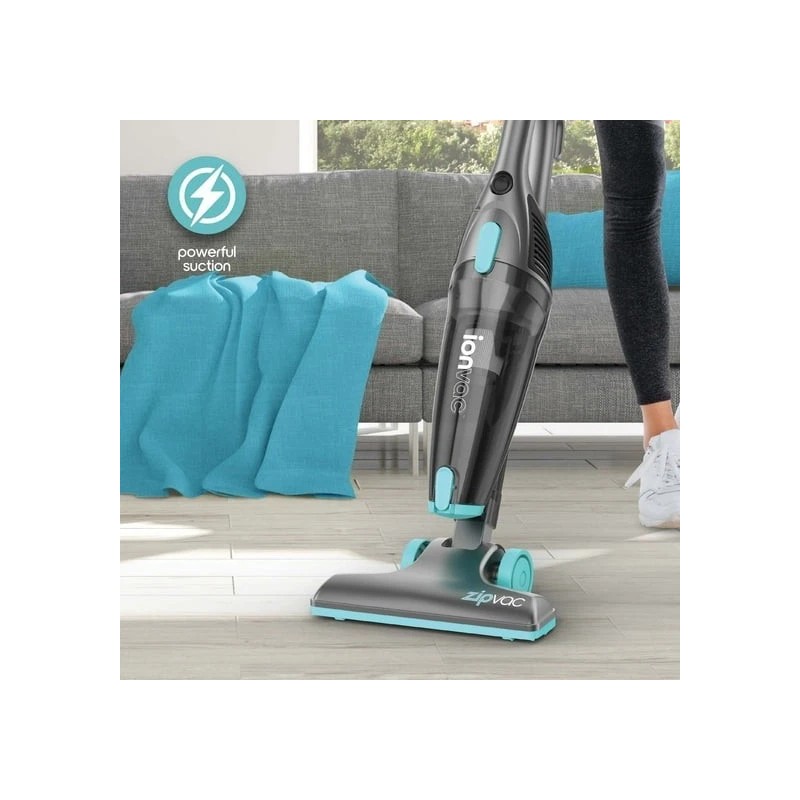 ionvac ZipVac 3-in-1 Corded Upright Handheld Vacuum Cleaner Floor Carpet