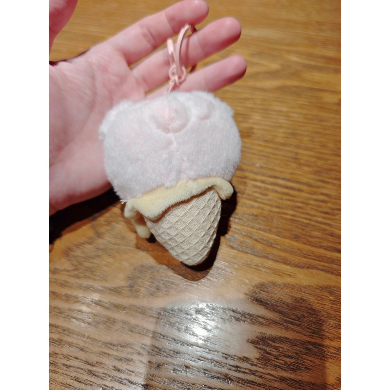 Pandachilla Multila Ice Cream Cute Animal Bag Charm Keychain, multicolor