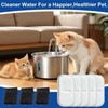 20 Pcs Cat Water Fountain Filter Compatible with 3.2L &