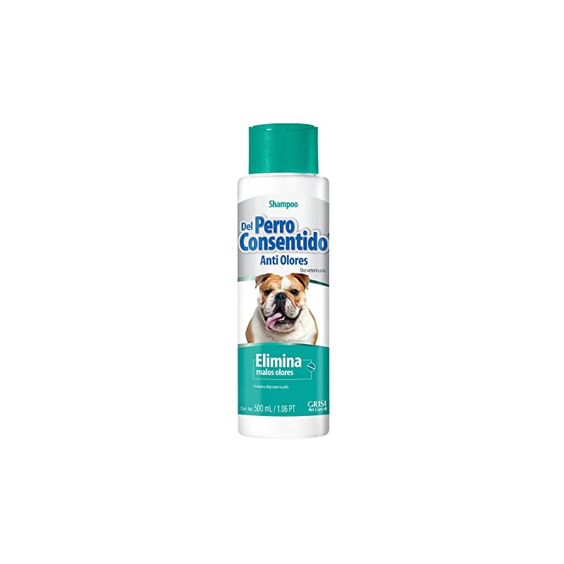 Perro Consentido - Shampoo Antiolores, 500ml