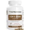 Lions Mane Mushroom Cognition (120 Capsules) Lions Mane Mushroom Powder