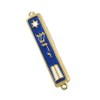10 Commandments Mezuzah 24k Gold Plated Jewish 2.7" Mezuza Judaica