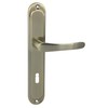 Domino Door Handle Nova M3 BRONZE BB Deadlock 72