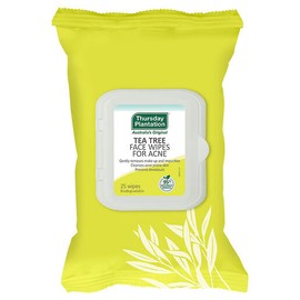 Thursday Plantation Tea Tree Face Wipes for Acne 25 Pack
