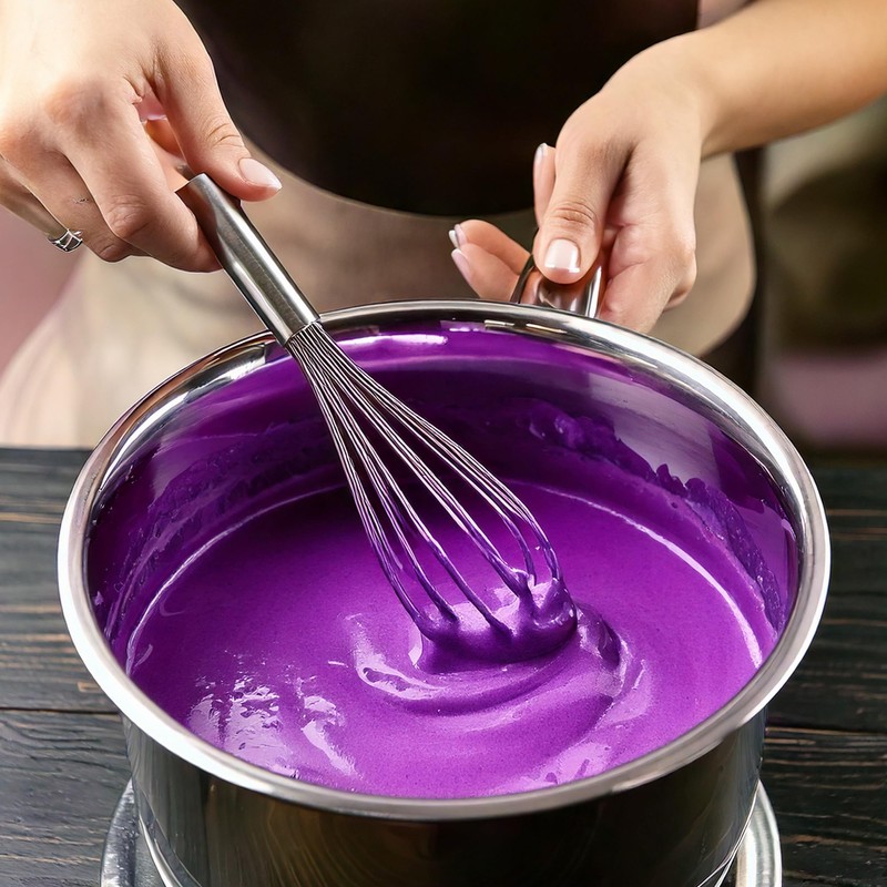 Pondan Ube Pudding Mix, Instant Purple Yam Dessert, 5.29 oz