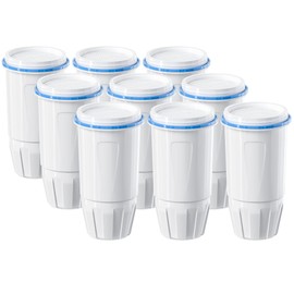 Water Filter Replacement by NUTTUTO Compatible with Zero Pitcher and Dispensers ZR-001, ZR-017, ZP-006 ZS-008, Multi-Stage Filter System, Reduces Lead, TDS, PFOA/PFOS, Chlorine, Pack of 9