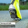 BBB Cycling Unisex's Shoe Covers WaterFlex 3.0, Neon Yellow, 37/38