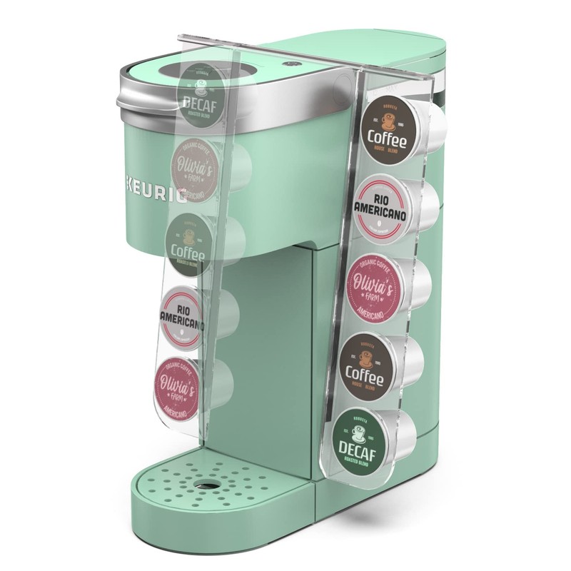GALVANOX Acrylic K Cup Organizer - Fits the Keurig K-Mini/K