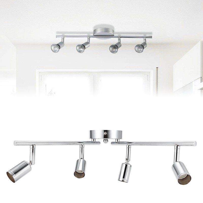 86-265V 12W GU10 4 Heads LED Ceiling Light Downlight Recessed