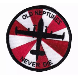 Old Neptunes Never Die Patch – With Hook and Loop, 3.5″