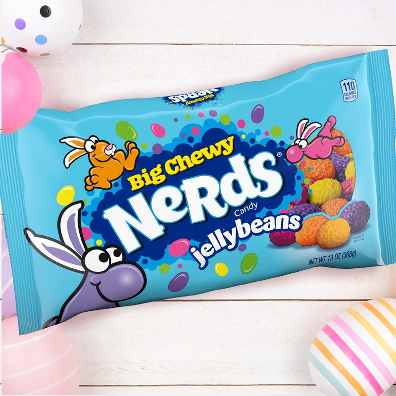 Big Chewy NERDS Jelly Beans | Assorted Candy Flavors of