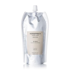 TRIGOODS KERAFFECT OIL KERAFFECT OIL Outbust Treatment Oil Keratin Formulated Cuticle Damage Repair Salon Exclusive Professional Home Care (KERAFFECT EMULSION Refill Refill, 10.1 fl oz (300 ml)